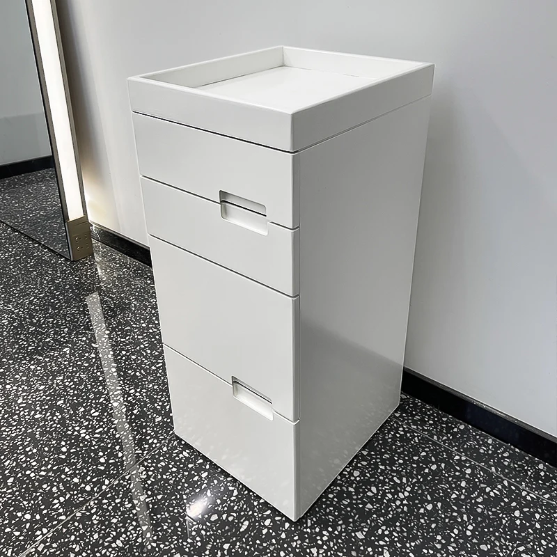 Celebre Barber Shop Hair Salon Solid Wood Mirror Station Multi-Layer Drawers Eco-Friendly Durable Modern Gym Warehouse