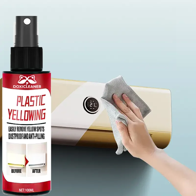 Plastic Restoration Spray - Quickly Remove Yellowing, Repair Air Conditioning Unit, Car