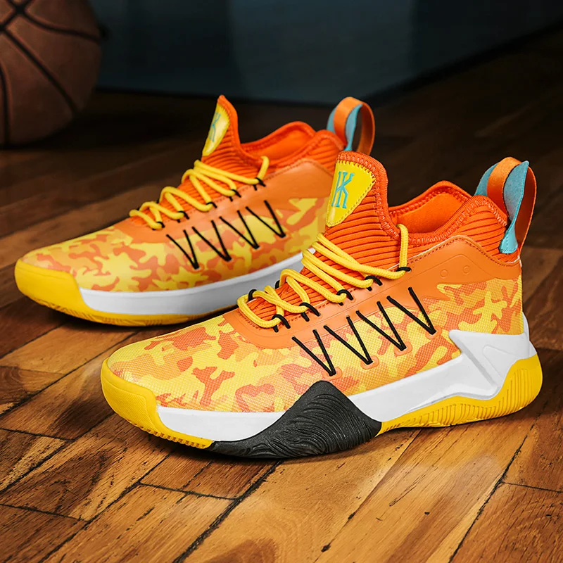 

Basketball Shoes Men's High-Top Sneakers 2025 Spring New Boys' Cushioning Wear-Resistant Basketball Shoes Men's Shoes
