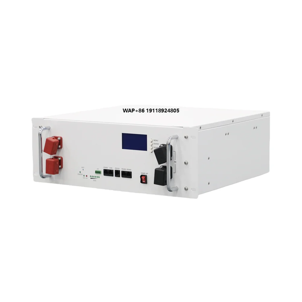 Outstanding Quality Rack Type Home Storage Solar Energy Lithium Battery SMP-LU51.2V100Ah with LiFePO4 Cathode and 6000+ Cycles