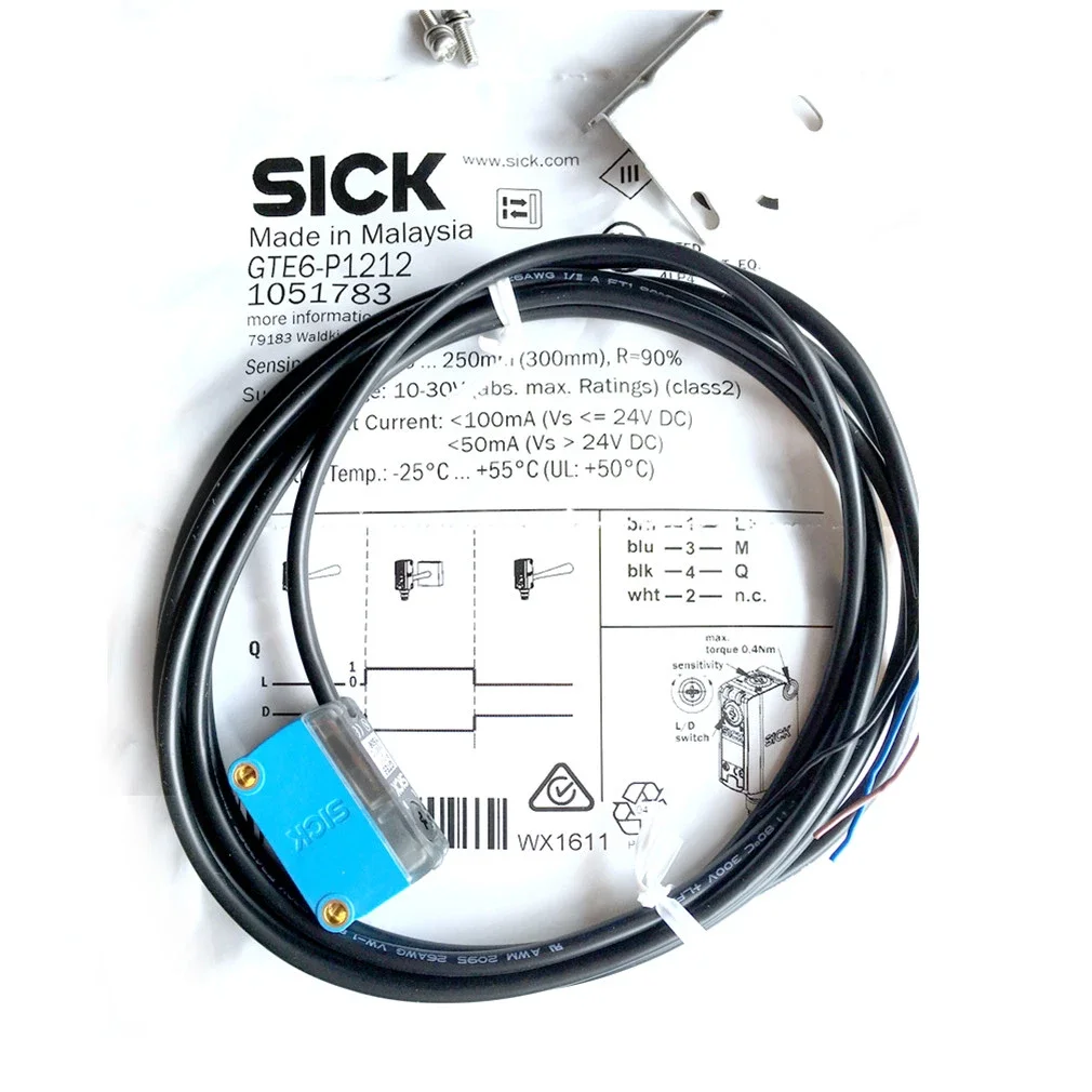 

Миниатюрные фотоэлектрические датчики GTE6-P1212 1051783 G6