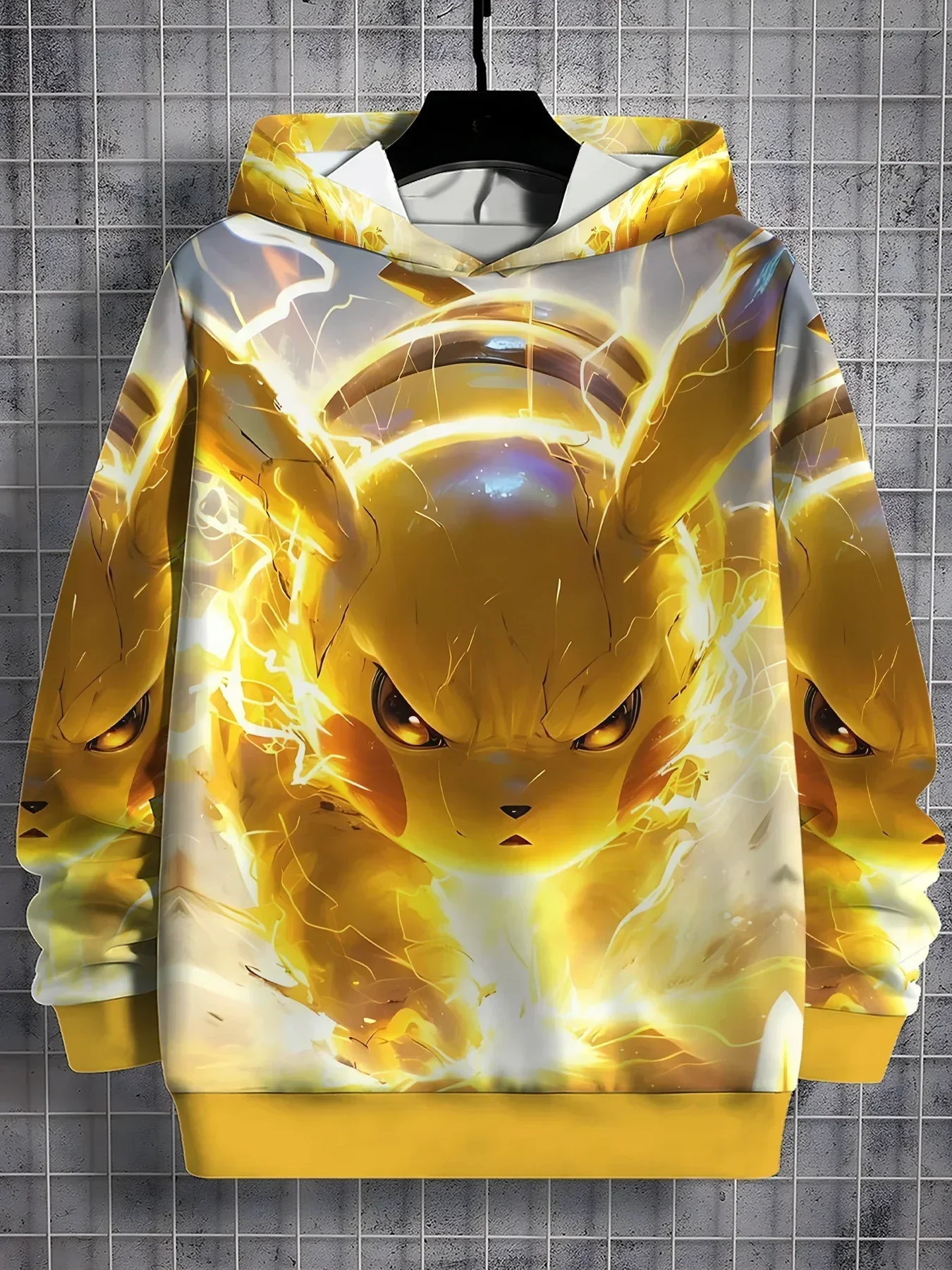 3D Print Cute Pikachus Cartoon Pokemons All Seasons Children Casual Sweatshirt Cool Pullover Tops Unisex Clothes Boy Girl Hoodie