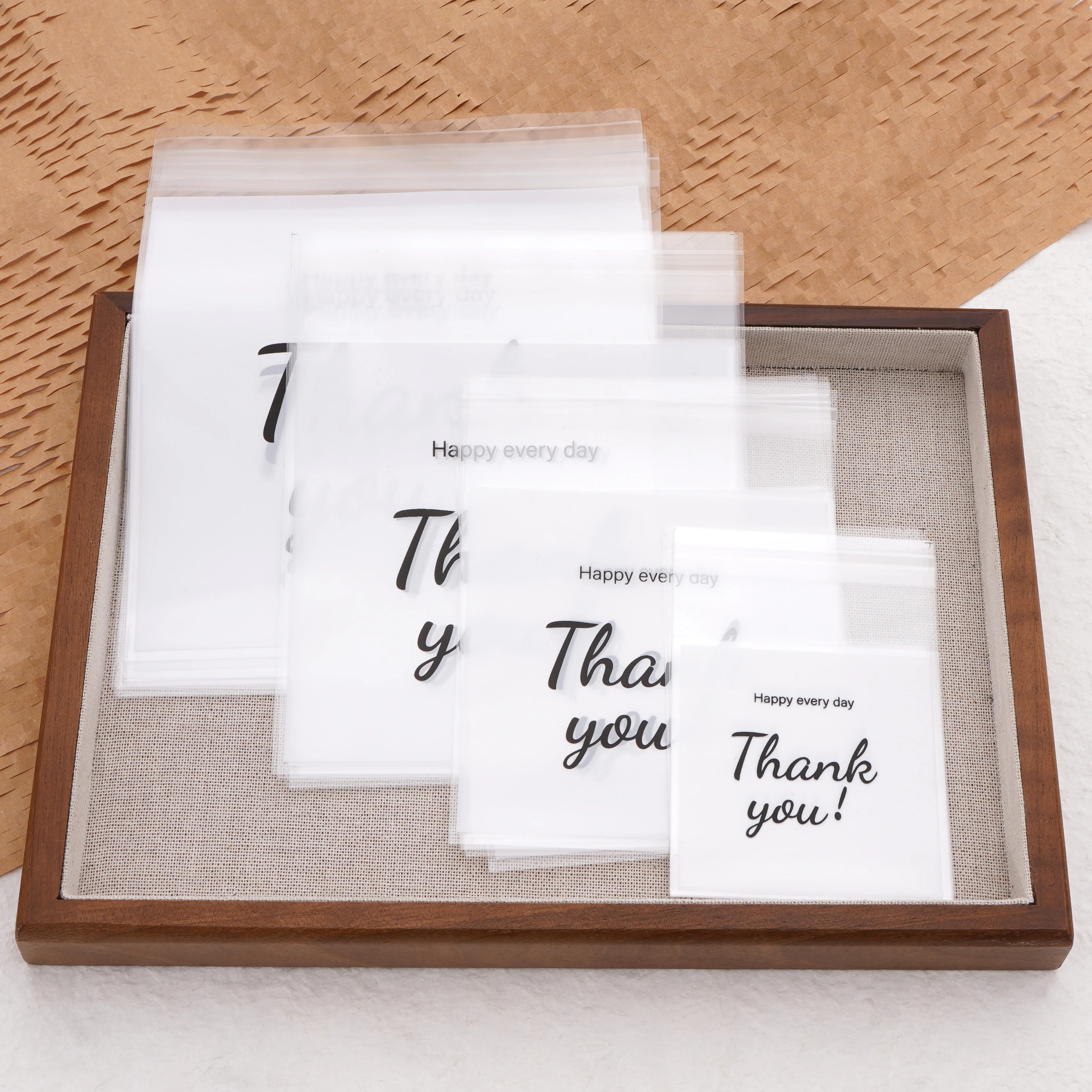 20Pcs High Quality Transparent OPP Plastic Storage Bags Self Adhesive Bags Resealable Waterproof Gift Jewelry DIY Pacakging