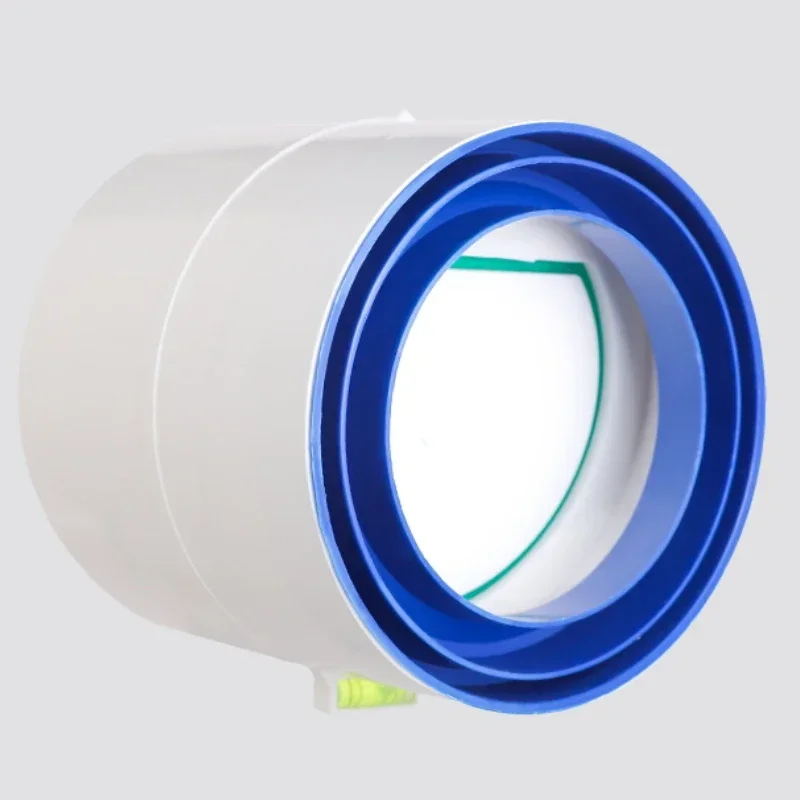 75/110PVC Abluftventilator Rückschlagventil Rundrohr Backdraft Dämpfer 80/100mm Luftkanal Lüftungsgrill für Badezimmer Küche