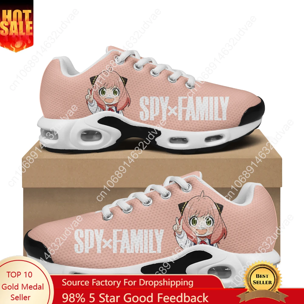 

SPY×FAMILY Air Cushion Sneakers Mens Womens Teenager Lightweight Sports shoes High Quality Custom Leisure Mesh Sneaker