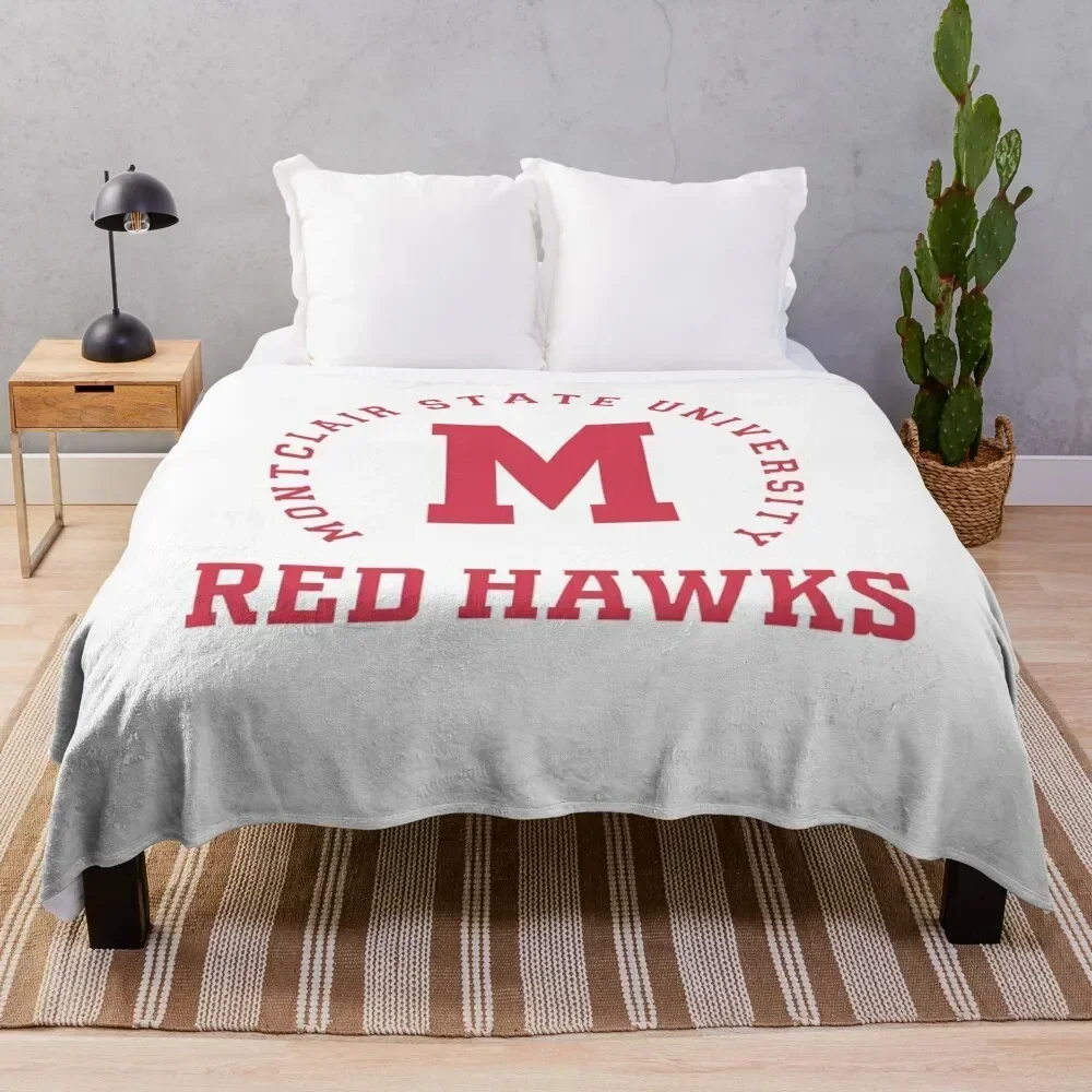 Montclair State 1908 University Apparel, Long Sleeve, Sweat, Throw Blanket Custom Kid'S Shaggy Blankets