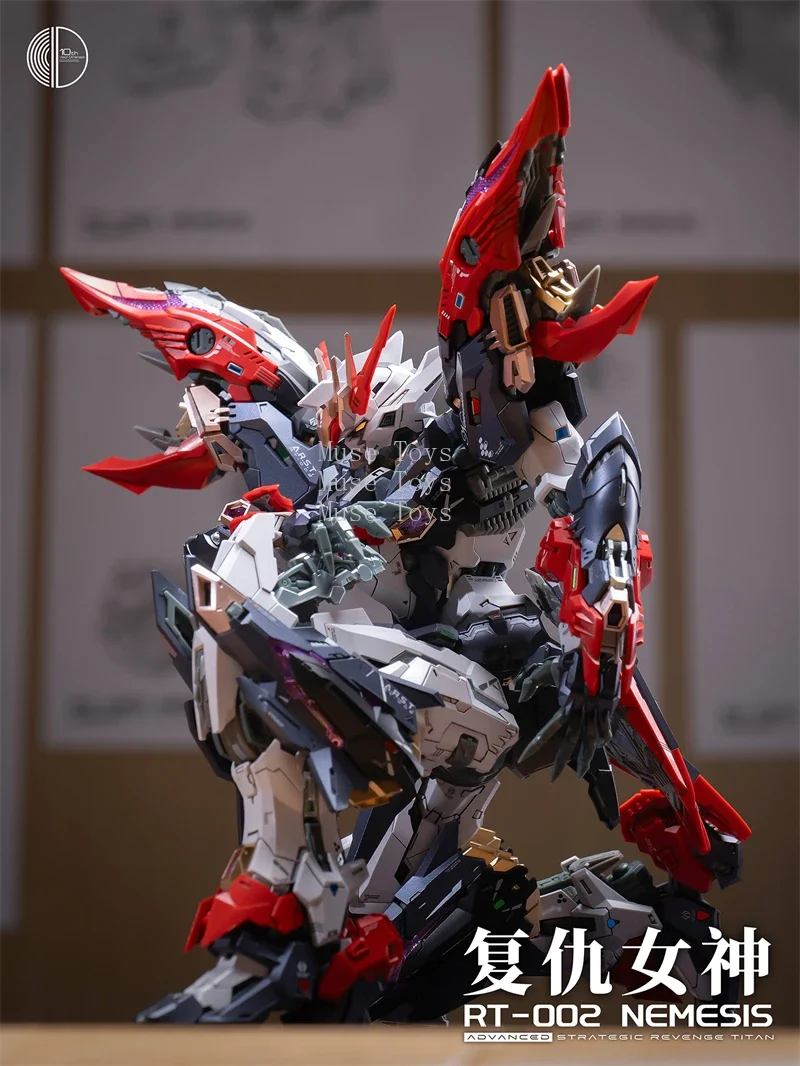 Nfinite 1/100 RT-002 NEMESIS Genuine Nfinite Dimension Strategic Revenge Titan Action Figure Assembly Children Toys BirthdayGift