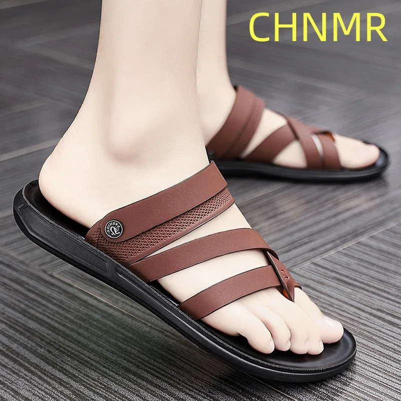 Men\'s Summer Sandals Water Proof Flat Heel Lightweight Outdoor Breathable Non-slip Wear-Resistant Trendy All-match Summer Main