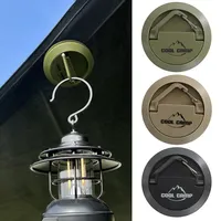 Camping Tent Magnetic Hook Strong Magnetic Snap Clip Lock Buckle Outdoor Tent Canopy Hanging Buckle Hook Travel Outdoor Tools