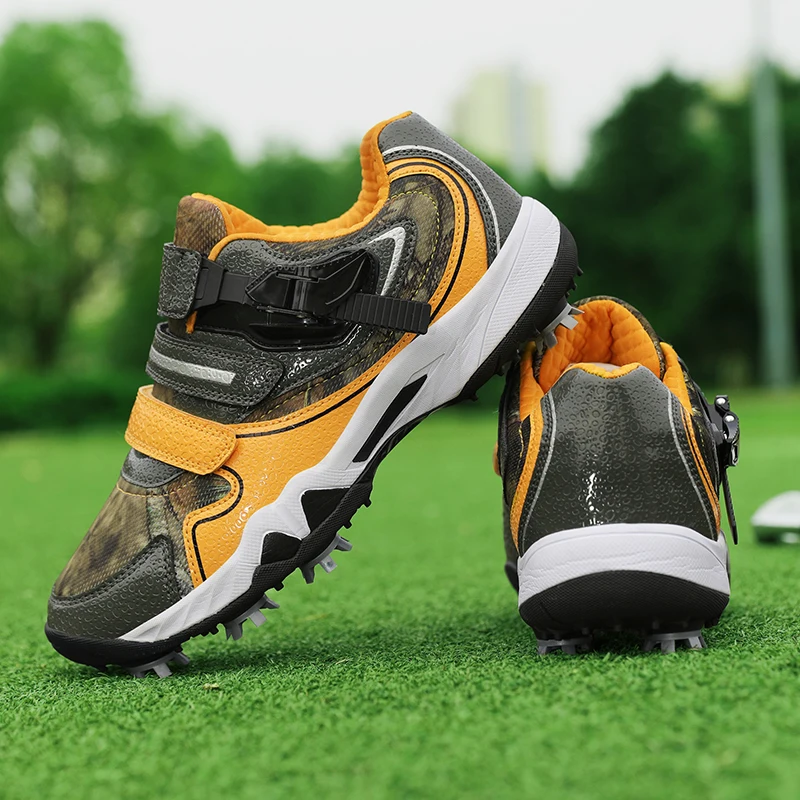 

Luxury Brand Golf Shoes for Men Women Anti Slip Gym Sneakers Unisex Anti Slip Spikes Golf Shoes Couples Designer Walking Shoe