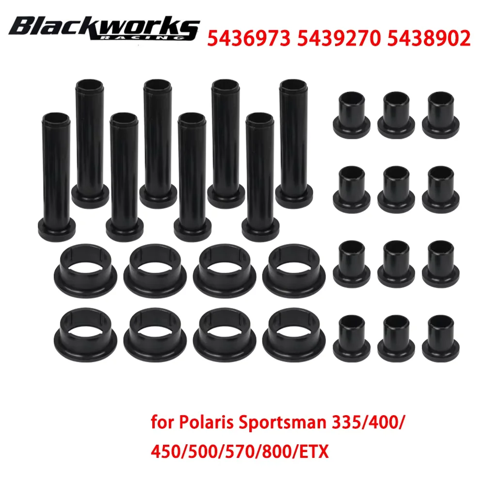 

Для Polaris Sportsman 335/400/450/500/570/800/ETX заменяет 5436973 5438902 5439270, комплект втулок рычага управления задней подвеской