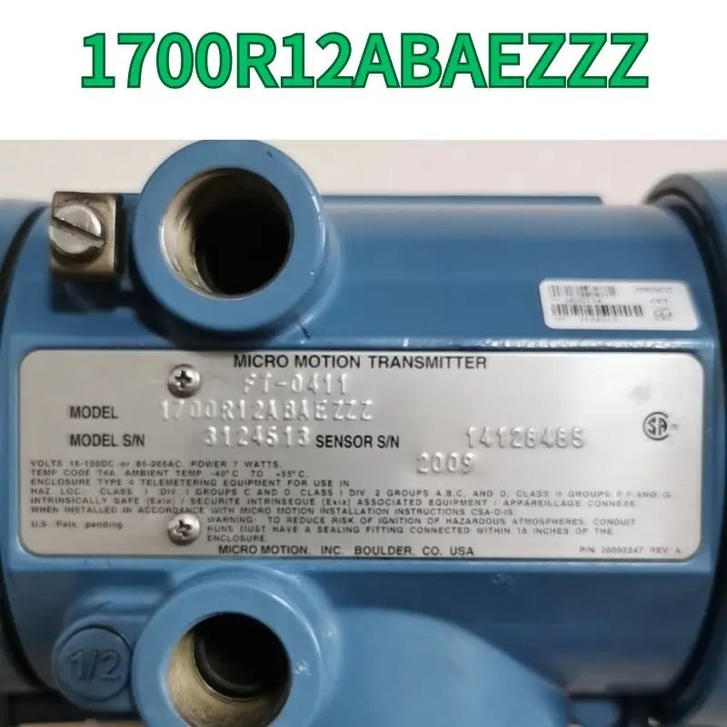 second-hand Flowmeter head 1700R12ABAEZZZ test OK Fast Shipping