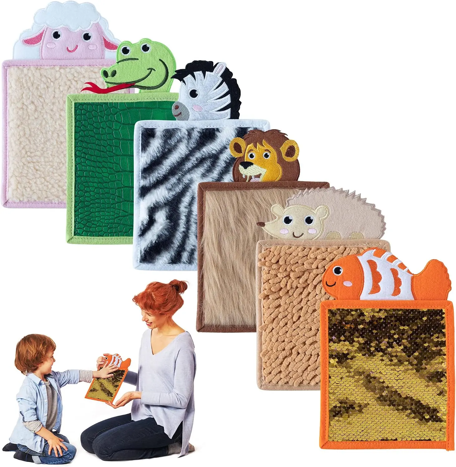Sensory Mats for Autistic Children|Sensory Tiles for Kids|Wall Panel | Animals | Sensory Toys | Room Equipment