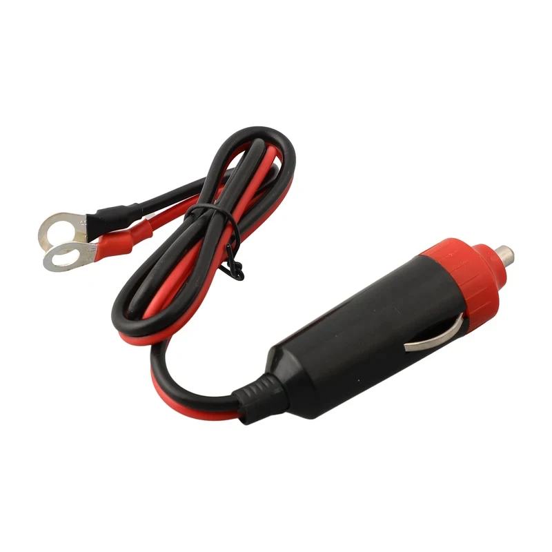 50cm 12V Car Cigarette Lighter Male Plug Cable, Auto Power Inverter Supply Wire Socket Cord