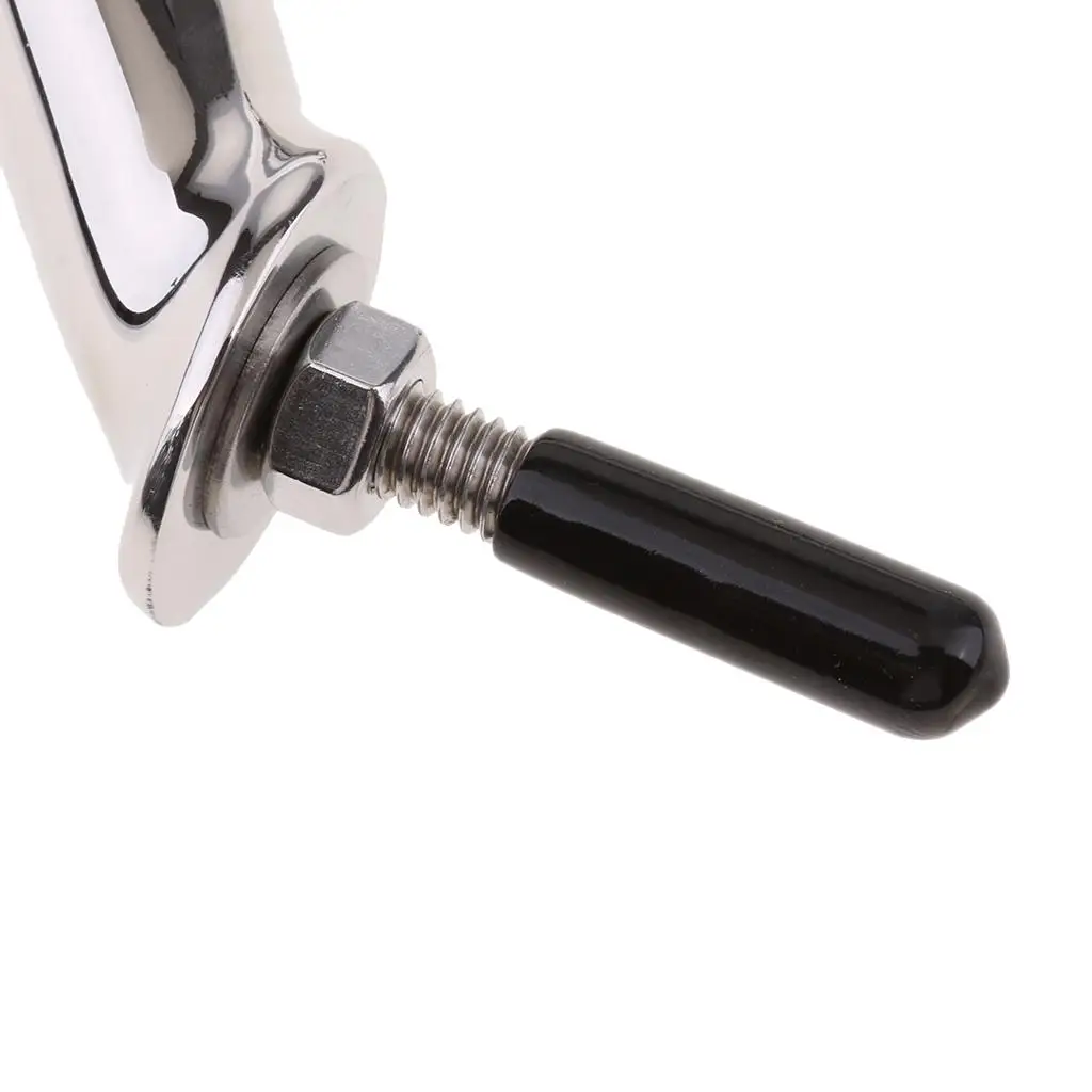 Marine 316 Stainless Steel Boat Handrail Secure Grab Handle Deck Railing Supply for Yacht Use