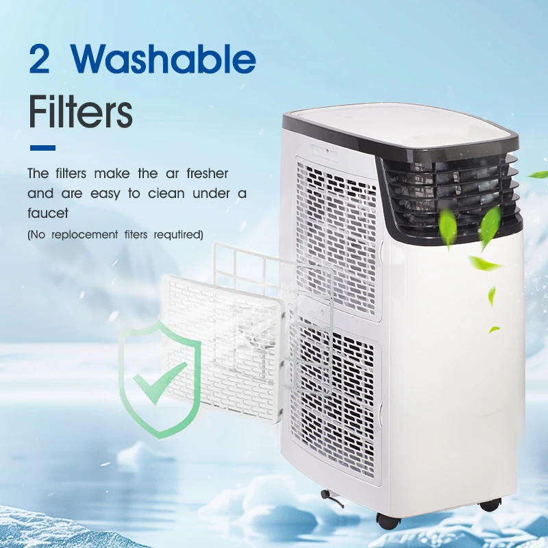 4 in 1 Morden New Mobile Airconditioner Portable air Conditioner Unit House Moveable air Conditioner Standing Floor Type