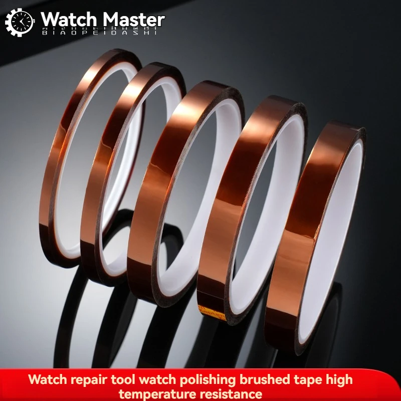 Watch polishing Wire Drawing Tape High-temperature Resistant Tape Gold Finger Adhesive Paper PI Polyimide Industrial Solder Mask