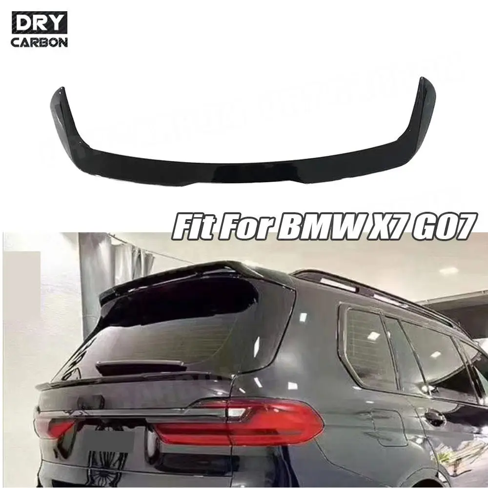 

Carbon Fiber Rear Roof Spoiler Wings Car Rear Spoiler Accessories for BMW X7 G07 M Sport 2019 2020 2021