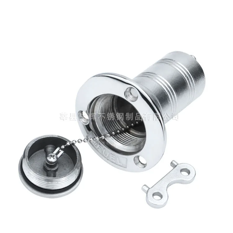 

316 stainless steel fuel tank body refueling port water injection port marine hardware yacht accessories oil tank water car RV