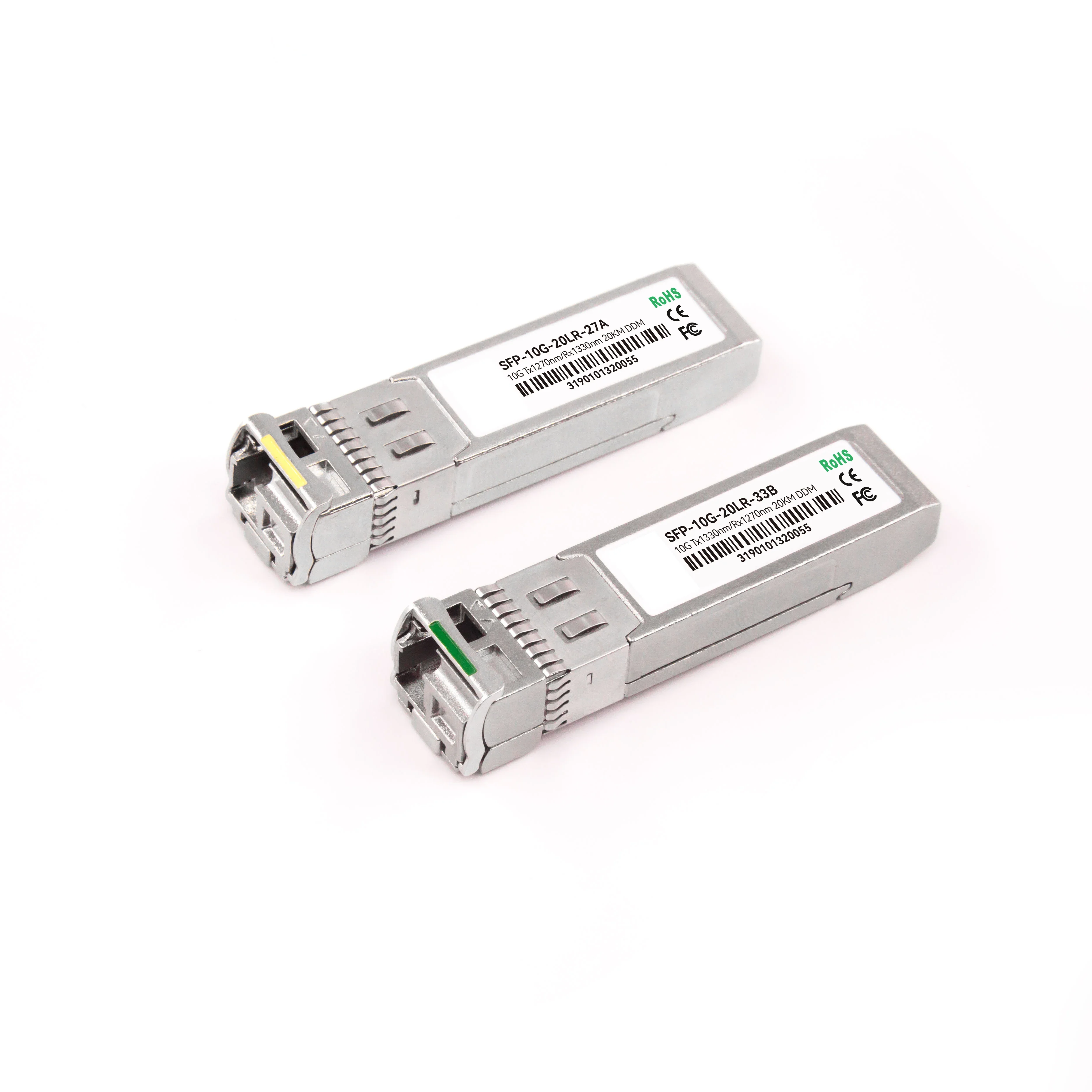 

1270nm 1330nm SFP+ BIDI OLT Module 60KM 10G Fiber Optic Equipment Compatible with 10G SFP+ BIDI OLT Modules