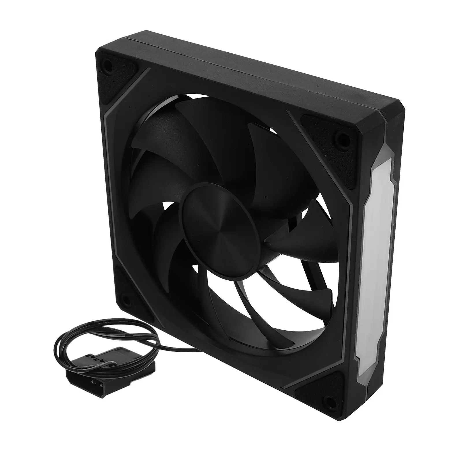 Pc Case Cooling Fan Rgb Silent Fan 800-1600Rpm High Airflow Low Noise Efficient Heat Dissipation for Gaming Office Desktop Pc