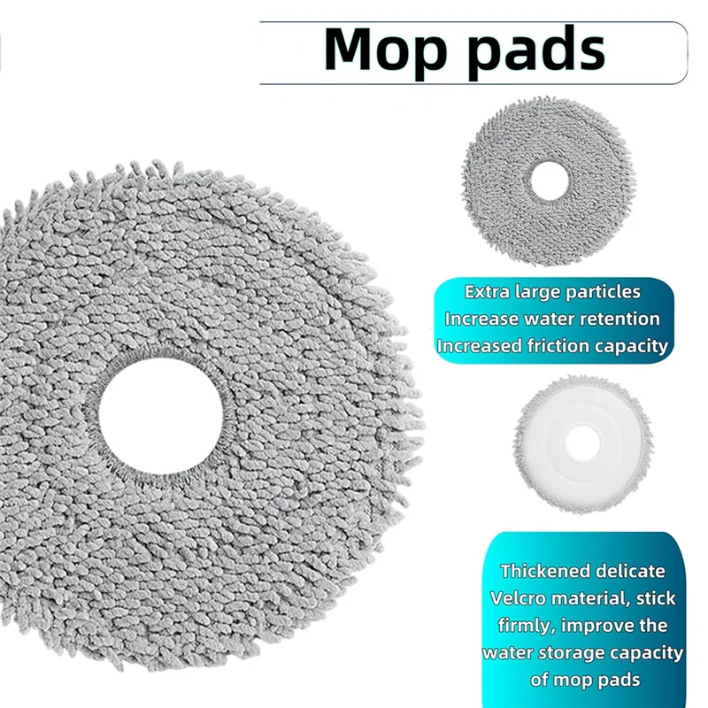 

A85I-Fit для Dreame X40 Ultra/X40, запасные части для пылесоса, основная боковая или режущая щетка, швабра, мешок для пыли, фильтр