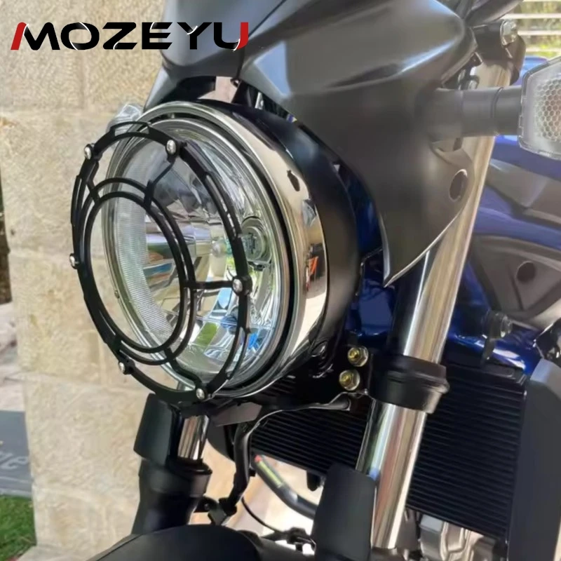 

2025 SV650 X Aluminium Motocycle Headlight Guard Cover Grill Protector For SUZUKI SV 650 SV650 SV 650 X 2016 2017 2018-2026