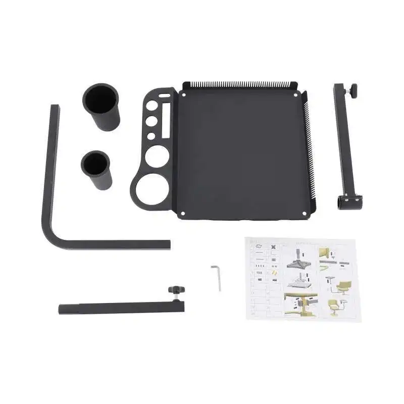 Bandeja de herramientas de extensión de cabello, bandeja de silla de estilismo, bandeja de extensión de cabello para peluquero