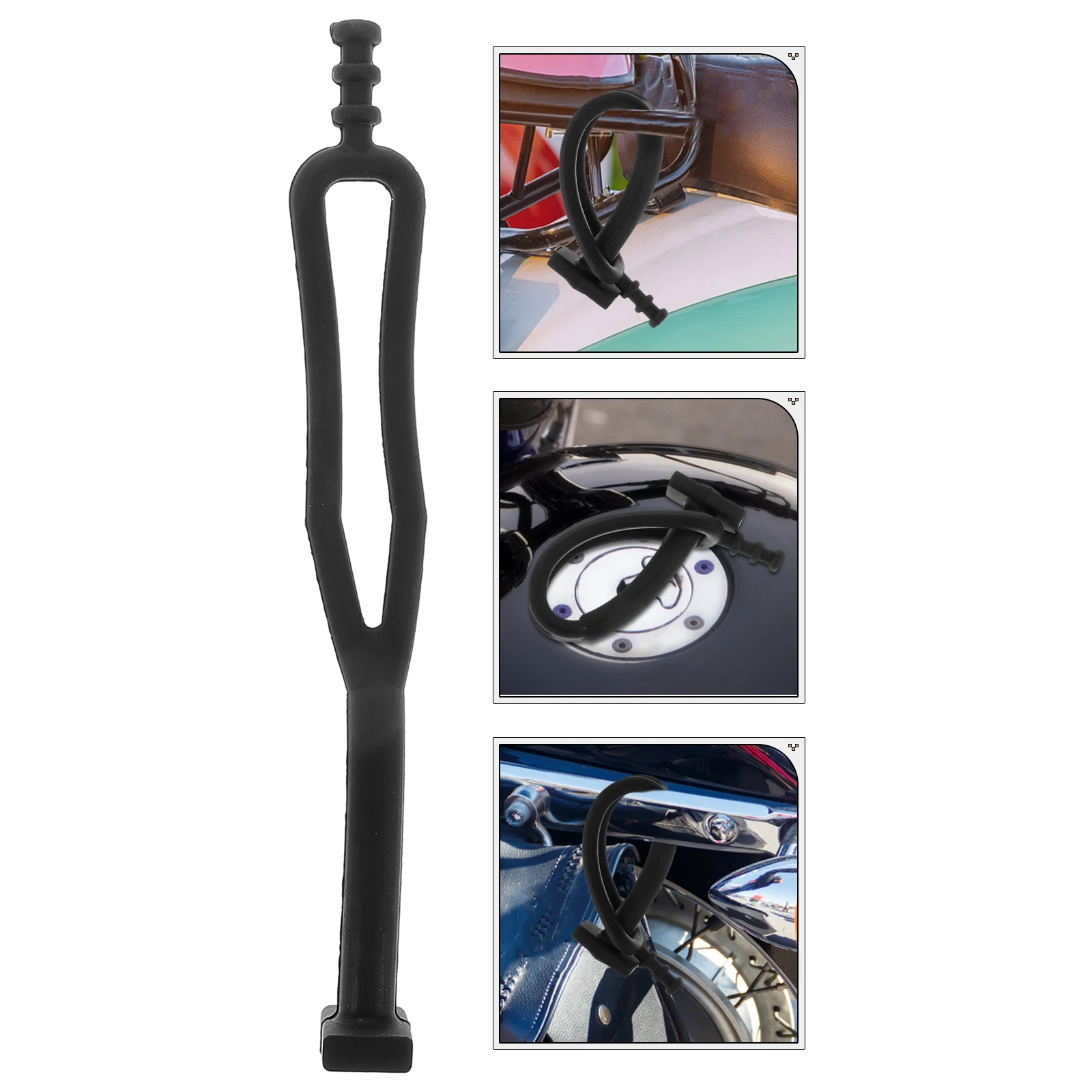 

Motorcycle Kickstand Plastic Side Support Strap Electric Scooter Replacement Foot Stand Belt Durable Antislip Universal Fit