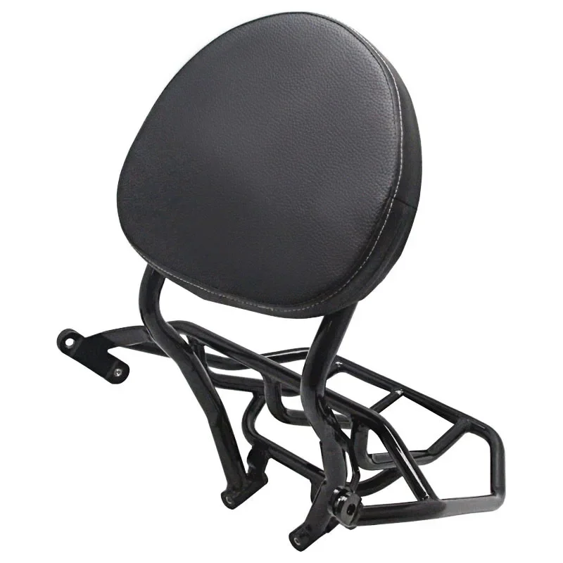 For BMW K1600 K1600B Motorcycle Passenger Backrest Cushion Pad Accessories 2018 2019 2020 2021 2022 2023 Black Rear - Image 3
