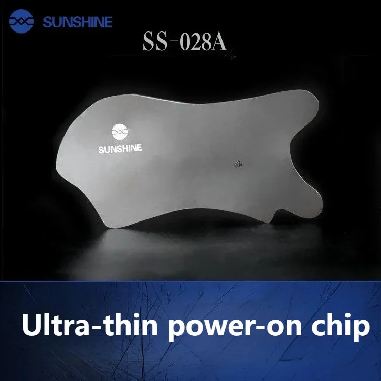 Sunshine SS-028A Ultra-thin Stainless Steel Card for Mobile Phone Pry Opening Middle Frame Disassemble Case Separating Card