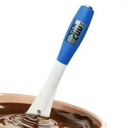 Digital Thermometer and Silicone Spatula Double Use for Chocolate, Creams