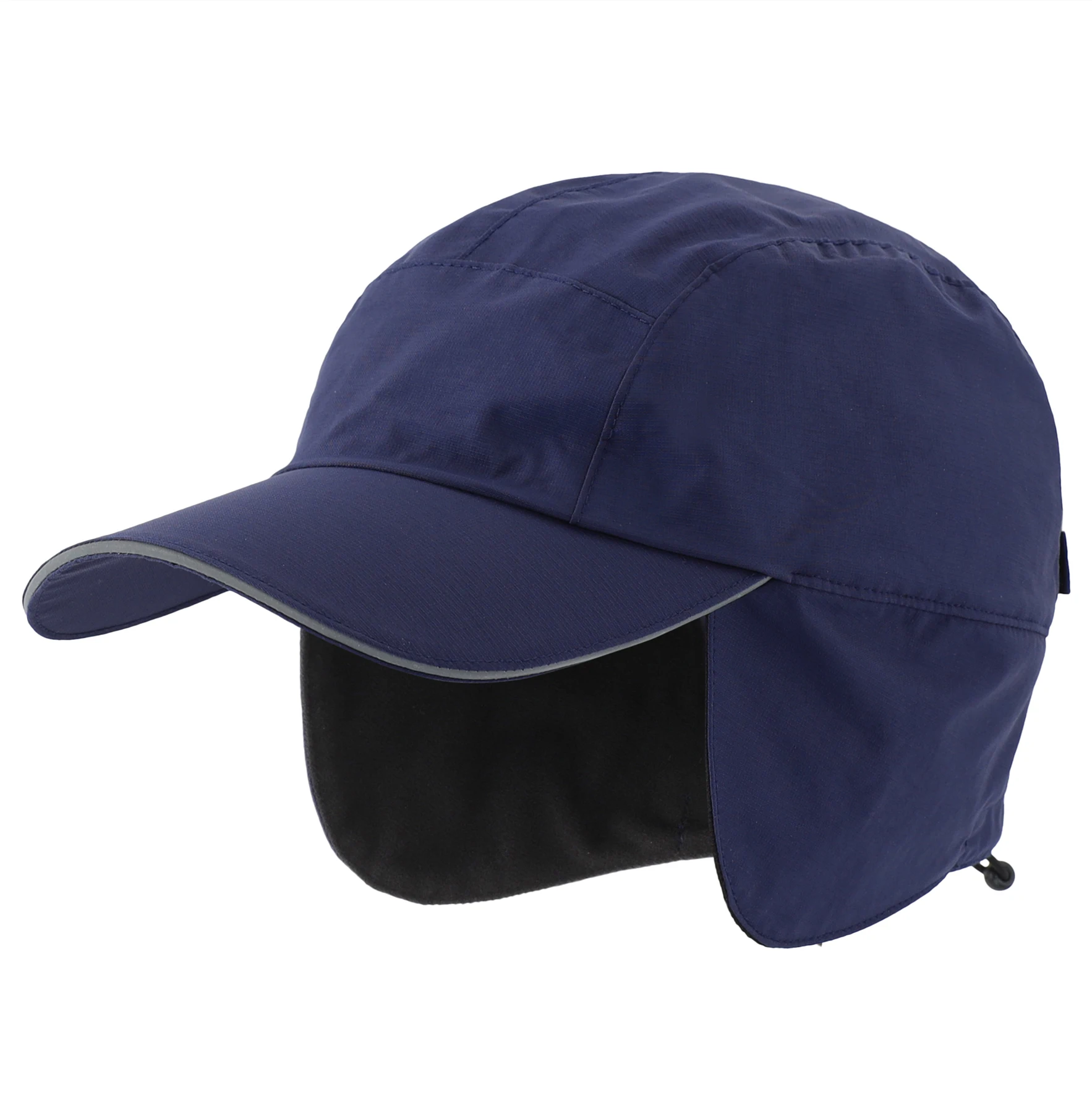 Connectyle Men's Water-Resistant Winter Hat Reflective Fleece Lined Earflap Cap Soft  Warm Baseball Outdoor Sports Hat