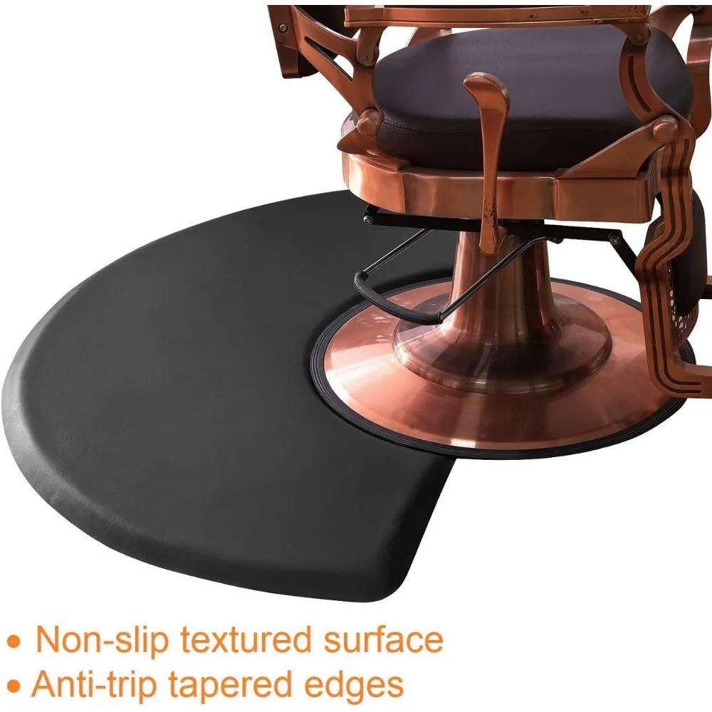 كرسي حلاقة مضاد للتعب بطول 5 أقدام × 3 أقدام مع قطع شبه دائرية لمتجر صالون الحلاقة مقاومة للانزلاق #6