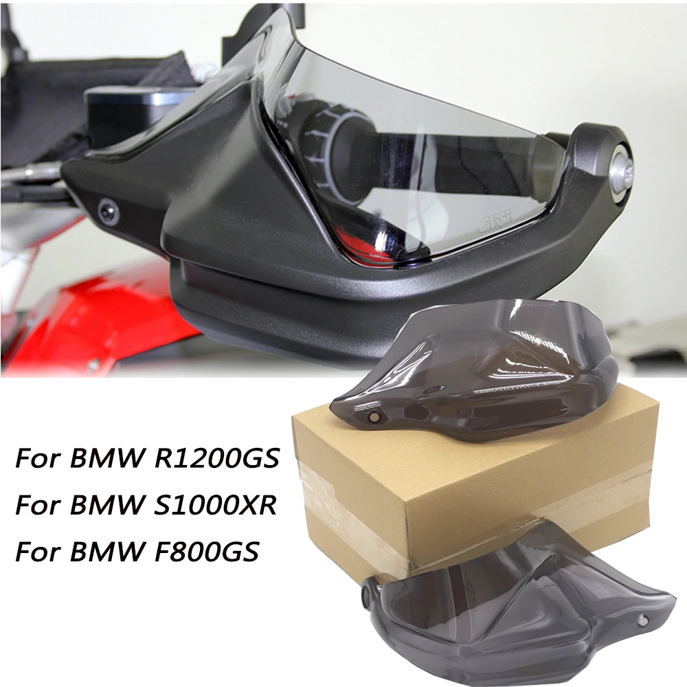 Handguard Hand Shield Protector For BMW R1200GS ADV F800GS Adventure S1000XR Windshield Smoke 2013 2014 2015 2016 2017 2018