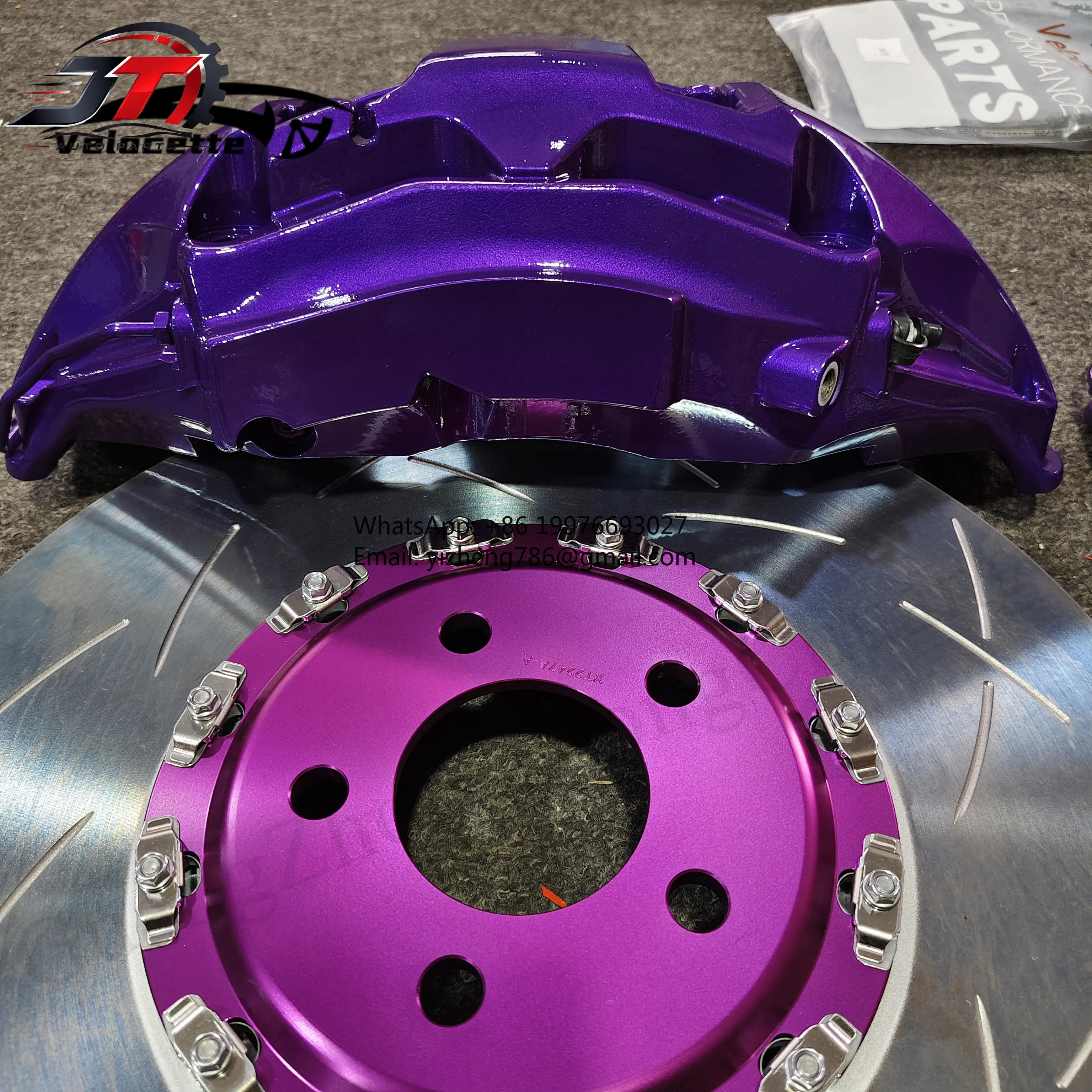 New style Upgrade Car Big Brake Caliper Kit 10-pot 10N Racing Brake Auto Brake System 400-440MM for PORSCHE 911 718 for AUDI RS7