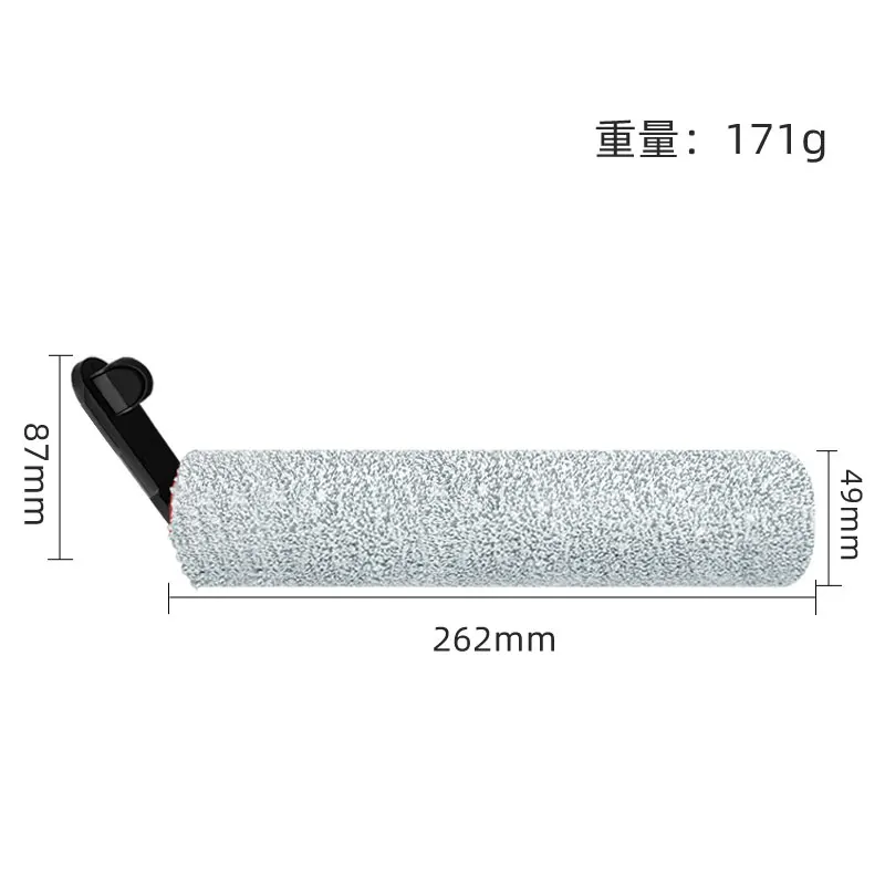 Roller For Dreame H12 Pro / H12 Plus/H12 Core Soft Brush Spare Parts Wet Dry Vacuum Cleaner Roller Hepa Filter Accessories