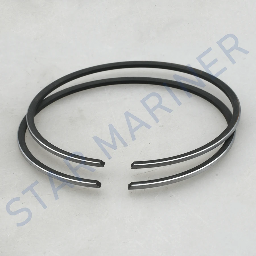 

12140-96310 НАБОР ПОРШНЕВНОГО КОЛЬЦЯ STD для подвесного двигателя SUZUKI 2T DT20 DT25 DT30 71 мм 12140-96361 12140-96301 Замена лодочного двигателя