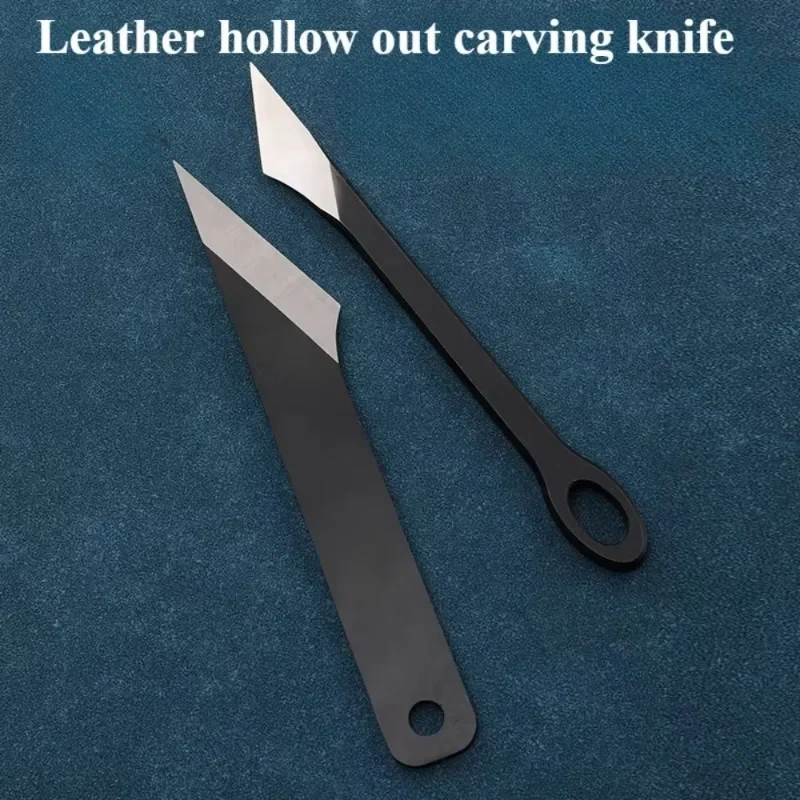 

1PC Cutting Edge Can Be Repeatedly Polished Leather Hollow Out Carving Knife DIY Handmade Leather Products Fine Cutting Tools