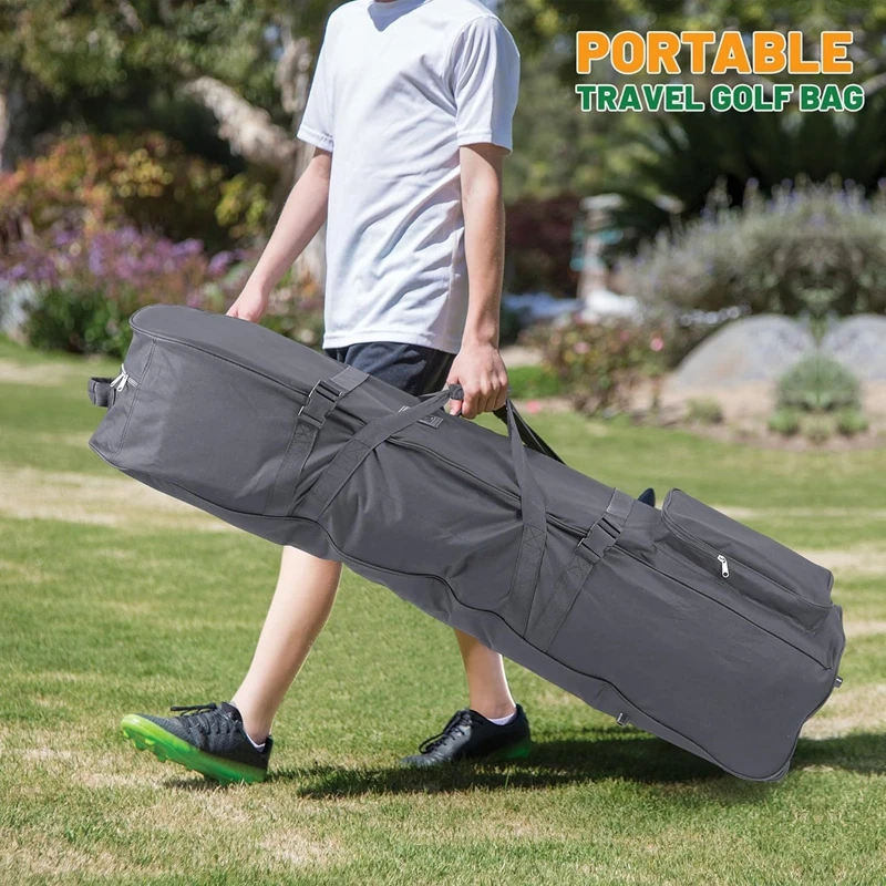 

New golf bag air bag golf checked bag foldable waterproof large capacity portable outdoor sports ball bag