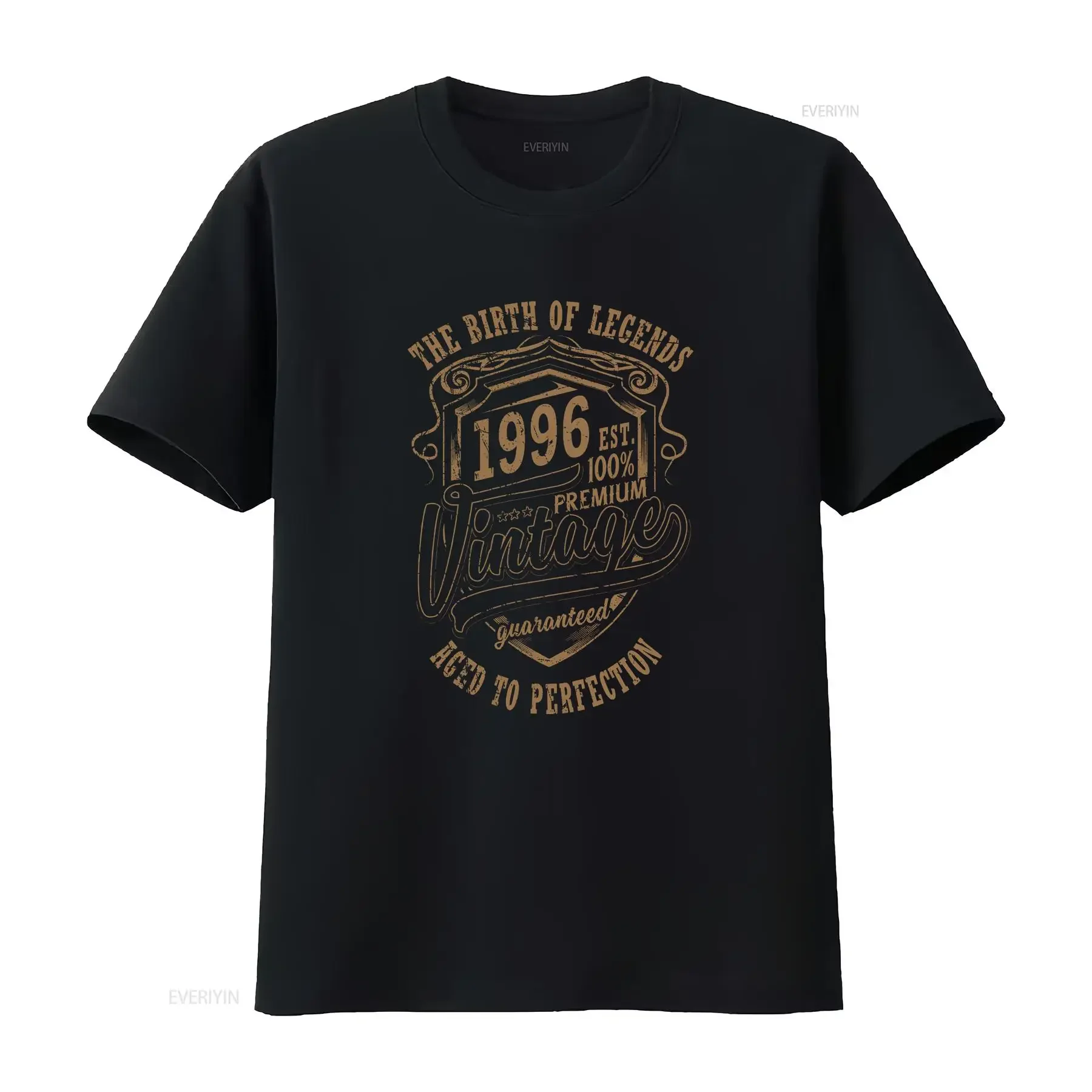 27th Birthday T Shirt 1996 Mens Funny 27 Year Old The Birth Of Legends vintage Washed Slightly streetwear designer clothes
