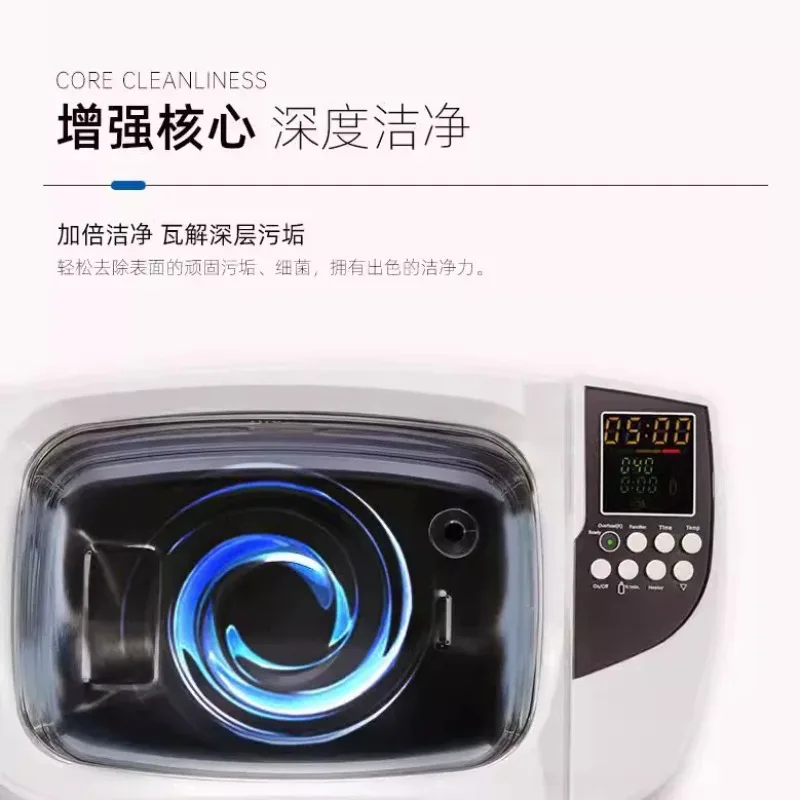3000ml Commercial Jewelry Ultrasonic Cleaner Stainless Steel Digital Water Heating Jewelry Cleaning Machine Ultrasonic Cleaner