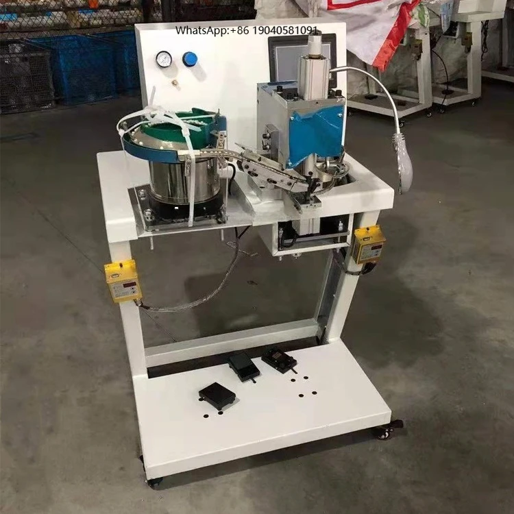 Widely Used Pearl Fixing Machine Pearl Nail Riveting Machine for Clothes Garment Leather Shoes Accessories for Sale in Usa