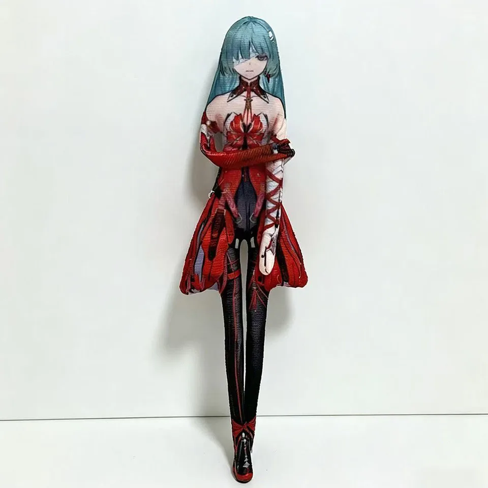 Game Wuthering Waves Frog Cosplay Doll Body Wire Skeleton Action Stuffed Dolls Accessories Ornament Gifts
