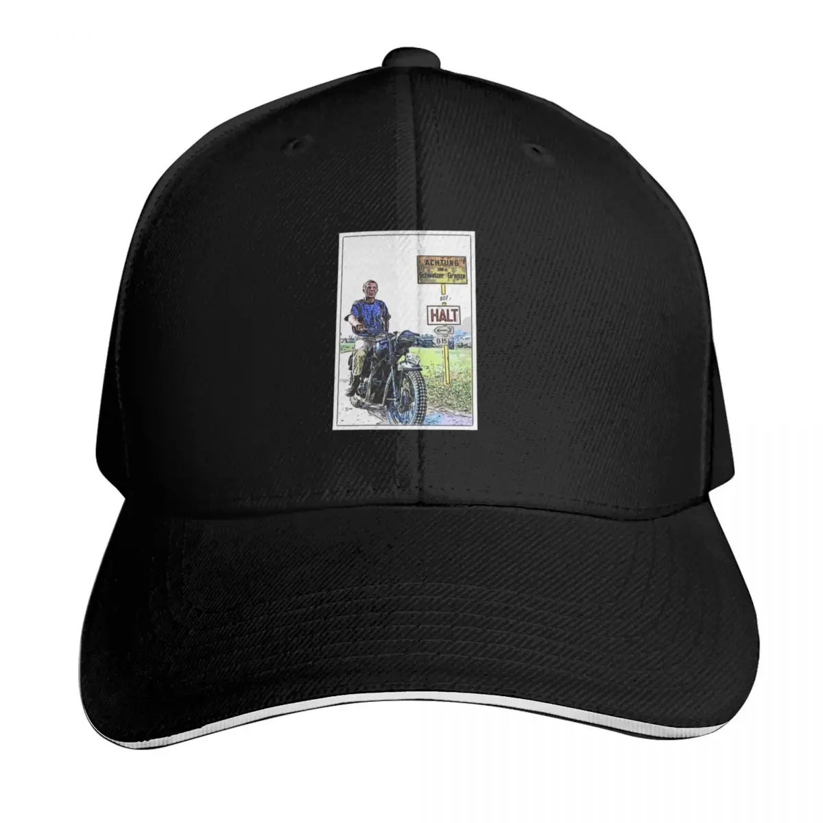 COMIC EVASION Baseball Cap Six Panel Structured Crown Sun Protection UPF 50+ Breathable Mesh Back
