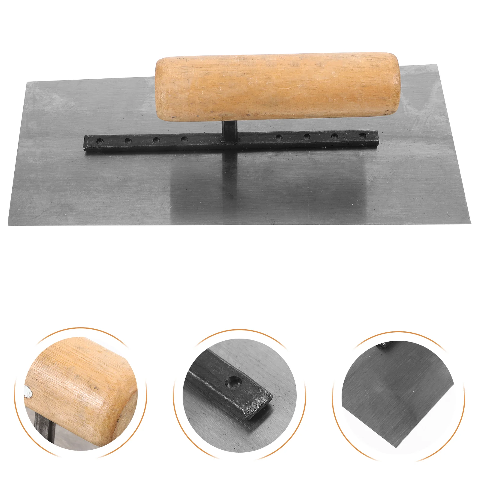 Trowel Tools Cement Drywall Spatula Spot Hand Masonry Wood Steel Garden Trowels Handle for Concrete