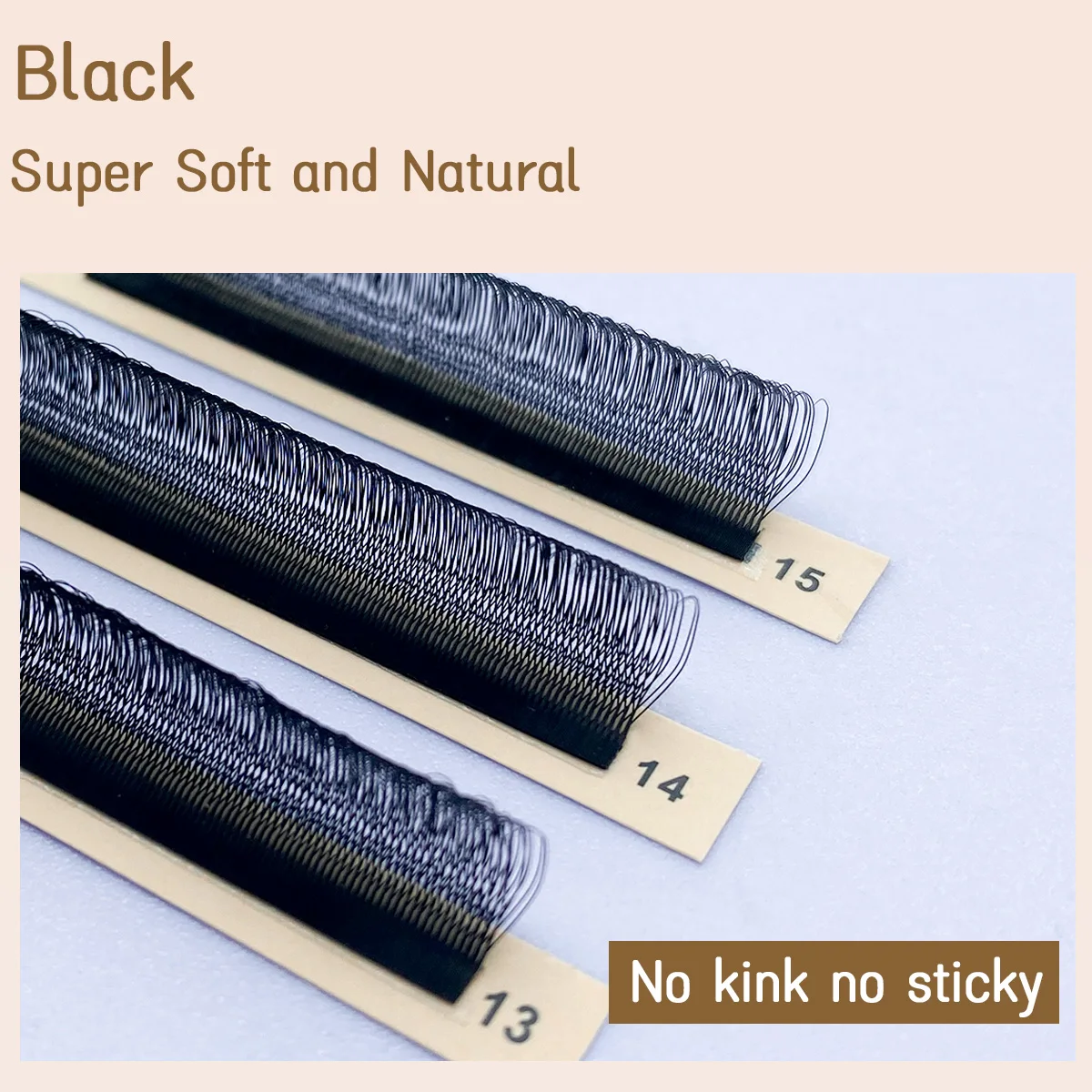 Q&DYHDHZP U-shaped 4D eyelash extension sheet C/D prefabricated fan-shaped new mink fur false eyelashes