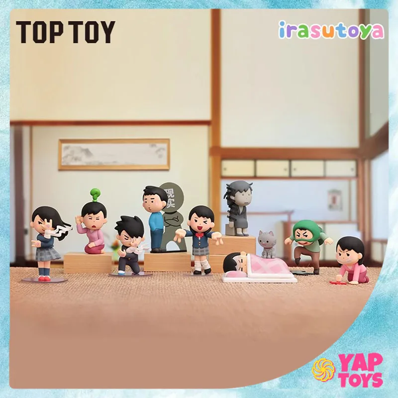 

Genuine Toptoy Irasutoya Blind Box Illustration Of Villain Abstract Life Series Mystery Box Cute Trendy Toys Funny Custom Gifts