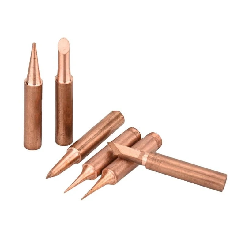 Welding for Head Soldering Tools 900M-T Home Office Decoration DIY Work BGA Soldering Tips Pure Copper Non-magnetic