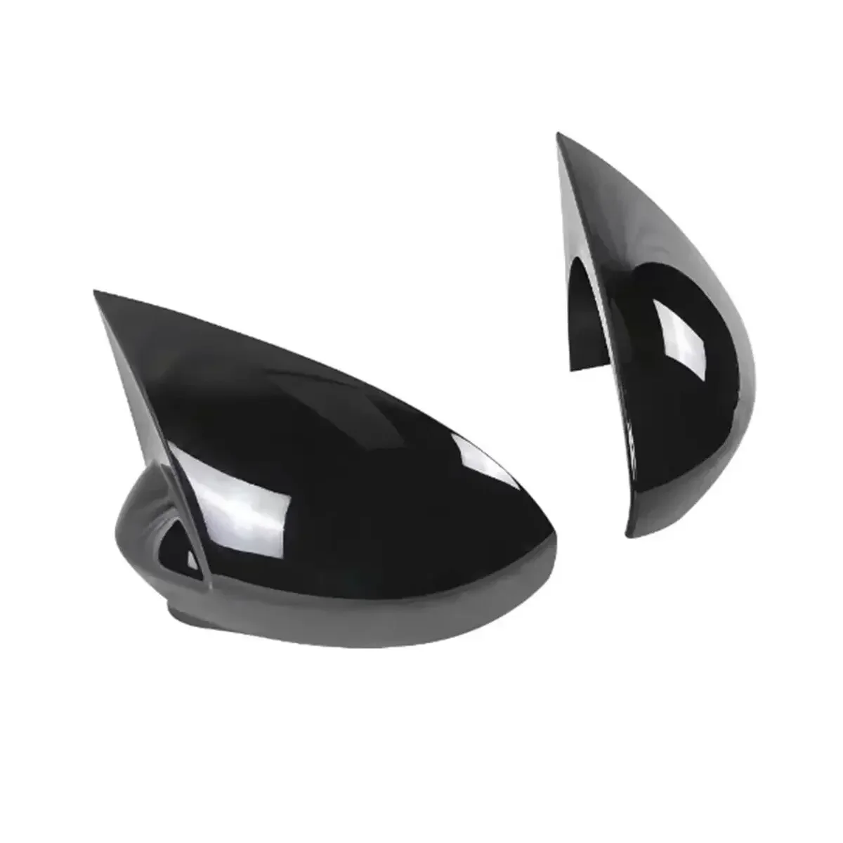 For Fiat Punto 500 2009 2010 2011 2012 2013 2014 2015 2016 2017 2018 Rearview Side Mirror Cover Wing Cap Door Housing Shell Trim